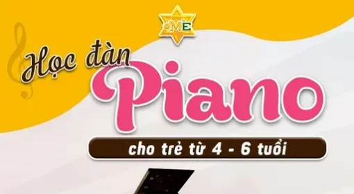 Học đàn piano cho trẻ từ 4-6 tuổi