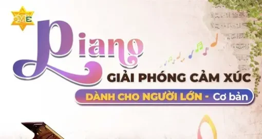 Piano giải phóng cảm xúc cho người lớn
