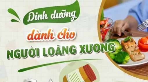 Dinh dưỡng cho người bi loãng xương