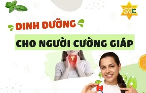 Dinh dưỡng cho người bị cường giáp