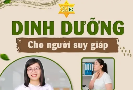 Dinh dưỡng cho người bị suy giáp