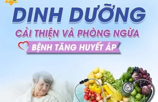 Dinh dưỡng cải thiện và đề phòng tăng huyết áp