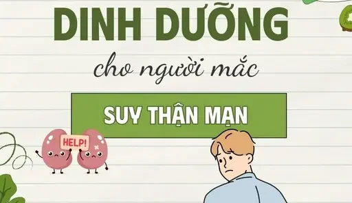 Dinh dưỡng cho người mắc suy thận mạn Dinh dưỡng cho người mắc suy thận mạn