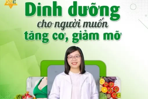 Dinh dưỡng tăng cơ giảm mỡ