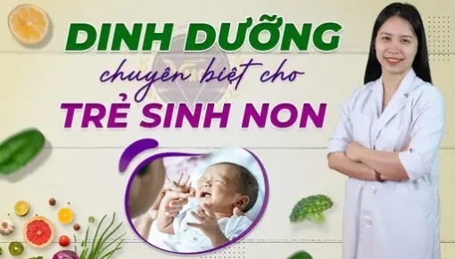 DInh dưỡng cho trẻ sinh non