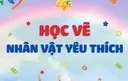 MT học vẽ nhân vật yêu thích