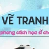 MT vẽ tranh phong cách hạo sĩ trẻ