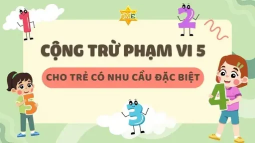 TLH cộng trừ phạm vi 5