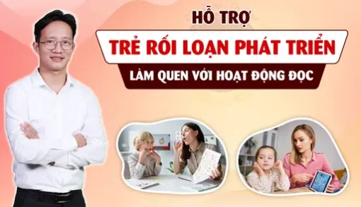 TLH hỗ trợ trẻ làm quen hoạt động đọc