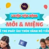 TLH luyện vận động môi miệng