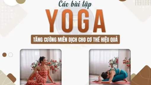 YG Các bài tập Yoga tăng cường miễn dịch cho cơ thể hiệu quả