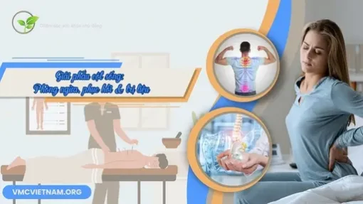 YHCT Giải phẫu cột sống Phòng ngừa, phục hồi & trị liệu