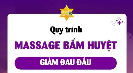 YHCT Quy trình massage bấm huyệt giảm đau đầu