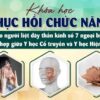 Khóa học phục hồi chức năng cho người liệt dây thần kinh số 7 ngoại biên kết hợp giữa Y học Cổ truyền và Y học Hiện đại