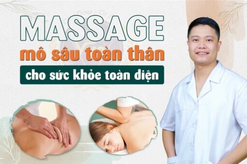 Kĩ thuật Massage mô sâu và những lợi ích về sức khoẻ