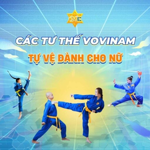 Các tư thế vovinam tự vệ dành cho nữ