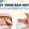 Quy trình bấm huyệt giảm mỡ bụng và thu nhỏ vòng eo