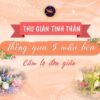Thư giãn tinh thần thông qua 5 mẫu hoa cắm lọ đơn giản