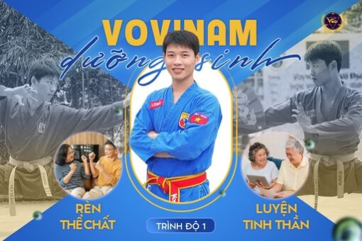 Vovinam dưỡng sinh rèn thể chất, luyện tinh thần - trình độ 1