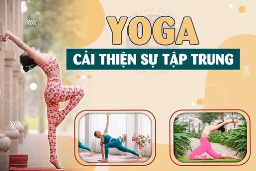 Yoga cải thiện sự tập trung
