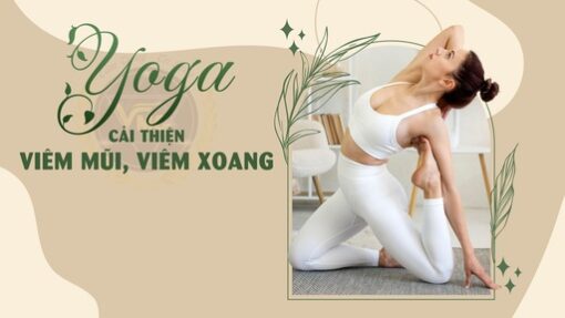 Yoga cải thiện viêm mũi, viêm xoang