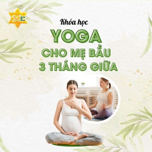 Yoga cho mẹ bầu 3 tháng giữa