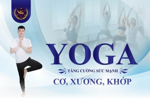 Yoga tăng cường sức mạnh cơ, xương, khớp