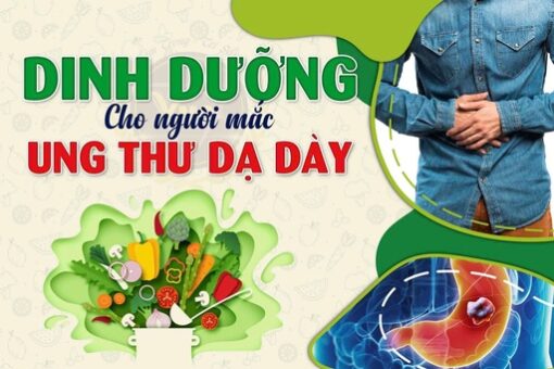 Dinh dưỡng cho người mắc ung thư dạ dày