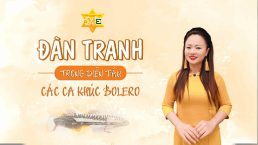 Đàn tranh trong diễn tấu các ca khúc Bolero