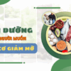 Dinh dưỡng cho người muốn tăng cơ, giảm mỡ