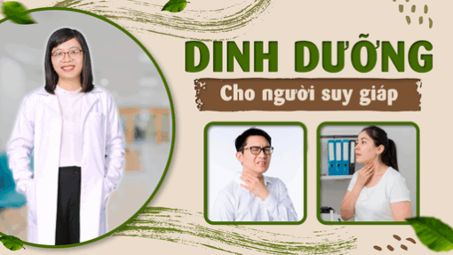 Dinh dưỡng cho người suy giáp
