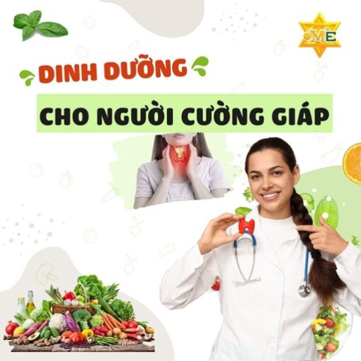 Dinh dưỡng cho người cường giáp