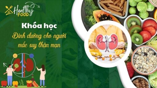 Dinh dưỡng cho người mắc suy thận mạn