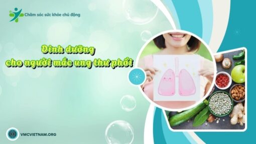 Dinh dưỡng cho người mắc ung thư phổi