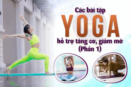 Các bài tập Yoga hỗ trợ tăng cơ, giảm mỡ (Phần 1)