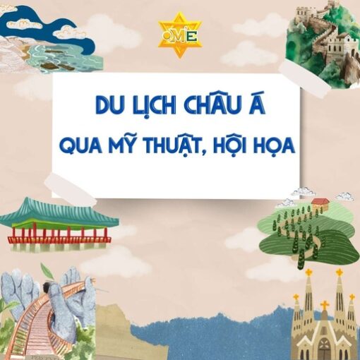 Du lịch Châu Á qua mỹ thuật, hội họa