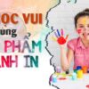 Em học vui cùng tác phẩm tranh in