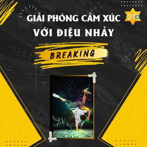 Giải phóng cảm xúc với điệu nhảy Breaking