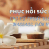 Phục hồi sức khỏe kỹ thuật viên spa, massage, bấm huyệt