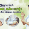 Quy trình massage, bấm huyệt cải thiện chức năng gan toàn diện