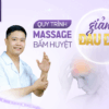 Quy trình massage bấm huyệt giảm đau đầu