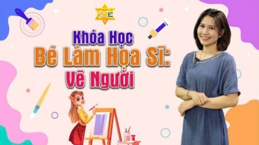 Khóa học Bé làm họa sĩ: Vẽ người