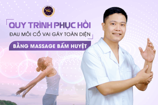 Quy trình phục hồi đau mỏi cổ vai gáy toàn diện bằng massage bấm huyệt