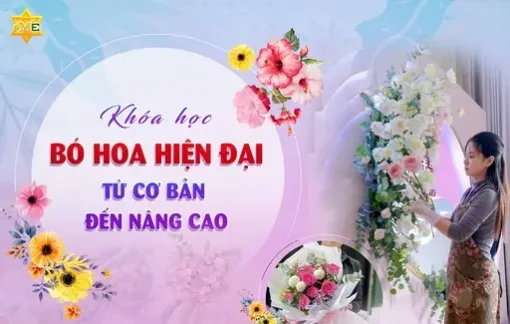 Khoá học bó hoa hiện đại