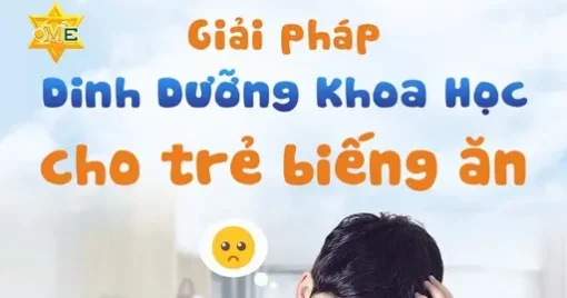 DD khoa học cho trẻ biếng ăn