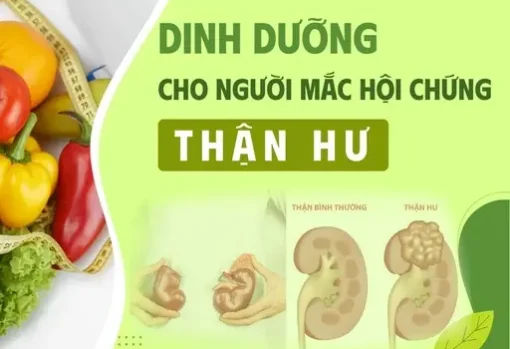 Dinh dưỡng cho người mắc chứng thận hư