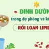 Dinh dưỡng rối loại lipid máu