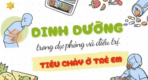 Dinh dưỡng trong dự phòng và điều trị tiêu chảy ở trẻ