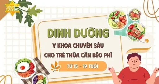 Dinh dưỡng cho trẻ thừa cân béo phì Dinh dưỡng cho trẻ thừa cân béo phì