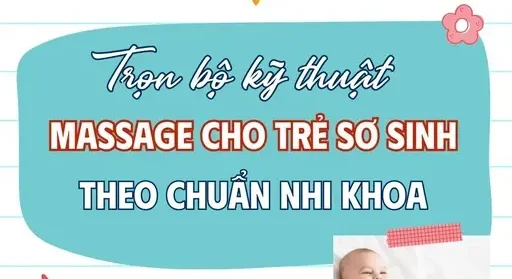 MS Trọn bộ kỹ thuật massage cho trẻ sơ sinh theo chuẩn nhi khoa MS Trọn bộ kỹ thuật massage cho trẻ sơ sinh theo chuẩn nhi khoa